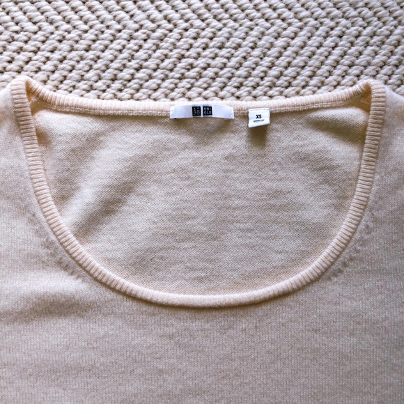 Cream Cashmere Sweater - Picture 2 of 3